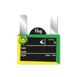 Etiquette : Euroardoise neutre - 10x15 cm (grandes pattes)disponible à la Maison Pollet de Toulouse