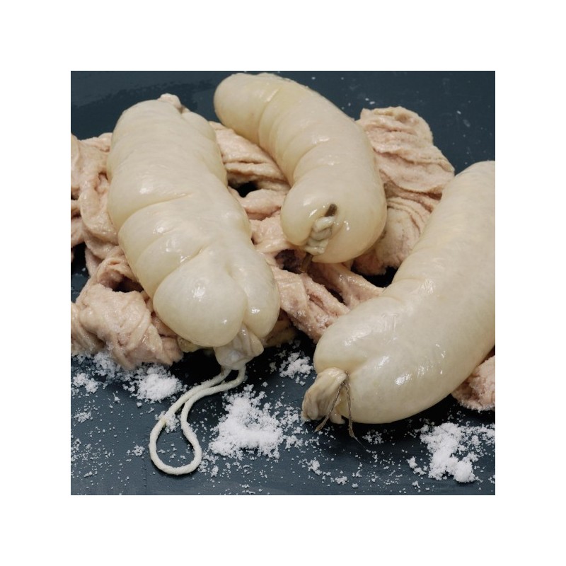 Porc 55/60 - boyaux chaudin de 24 cm attaché au sel secdisponible à la Maison Pollet de Toulouse