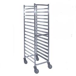 Chariot-Echelle pour plaque 600x400 mm - 12 niveaux - Espacement 126 mm - 680x530x1780 mmdisponible à la Maison Pollet de Toulouse