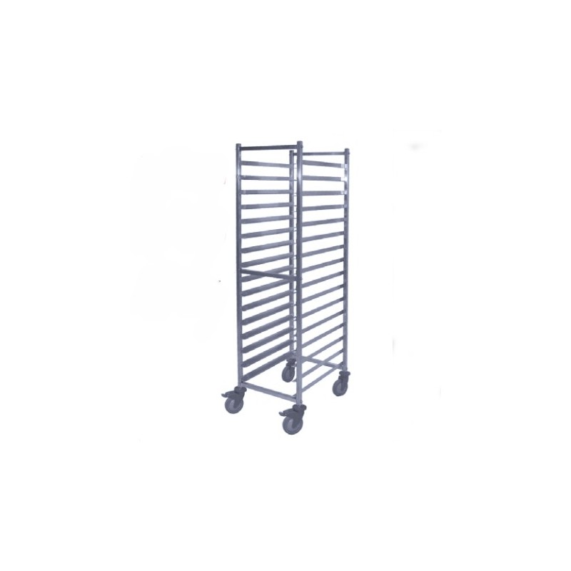 Chariot-Echelle pour plaque 530x325 mm - 15 niveaux - Espacement 100 mm - 375x594x1780 mmdisponible à la Maison Pollet de Toulouse