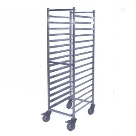 Chariot-Echelle pour plaque 530x650 mm - 15 niveaux - Espacement 100 mm - 685x594x1780 mmdisponible à la Maison Pollet de Toulouse