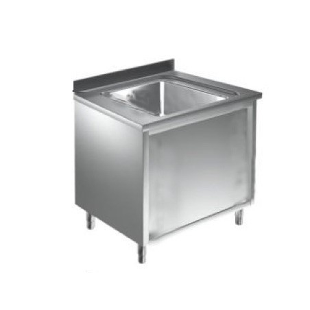 1200x700x880 mm - 1 Cuve de 1060x500x375 mm - Plonge sur meubledisponible à la Maison Pollet de Toulouse