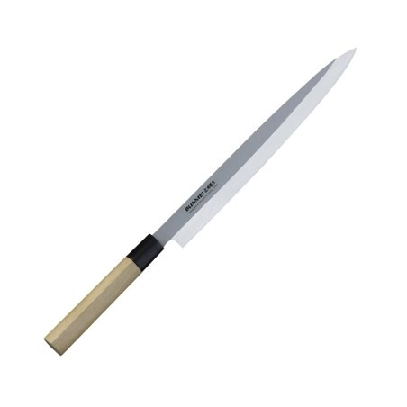 Poisson Yanagi Sashimi 30 cm manche Bois (Yoshikin bunmei)disponible à la Maison Pollet de Toulouse