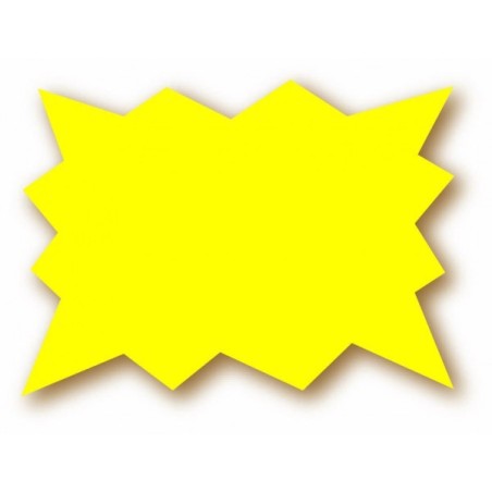 Etiquette : Eclaté Fluo Jaune - 10x15 cmdisponible à la Maison Pollet de Toulouse