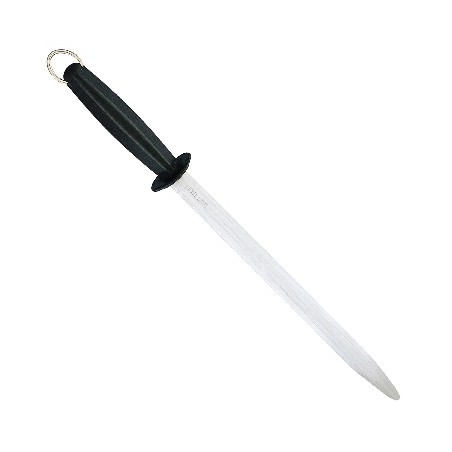 Fusil ovale 30 cm manche Noir modèle eco - Taillage standard (Fischer)disponible à la Maison Pollet de Toulouse