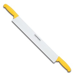 Couteau Fromage 50 cm 2 mains manche Jaune (Bargoin)disponible à la Maison Pollet de Toulouse