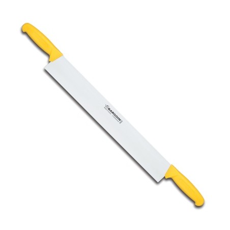 Couteau Fromage 50 cm 2 mains manche Jaune (Bargoin)disponible à la Maison Pollet de Toulouse