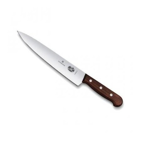 Couteau à émincer 25 cm manche bois Palissandre (Victorinox)disponible à la Maison Pollet de Toulouse