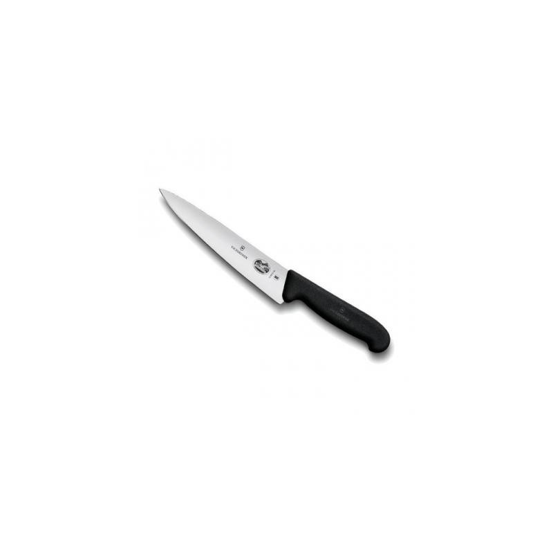 Couteau à émincer 25 cm manche Noir (Victorinox)disponible à la Maison Pollet de Toulouse