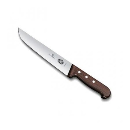 Trancheur/Boucher 28 cm manche bois Palissandre (Victorinox)disponible à la Maison Pollet de Toulouse