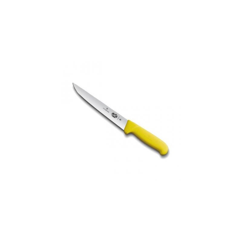 Trancheur/Saigneur 22 cm manche Jaune (Victorinox)disponible à la Maison Pollet de Toulouse
