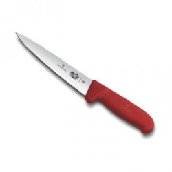 Désosseur lame droite 16 cm manche Rouge (Victorinox)disponible à la Maison Pollet de Toulouse