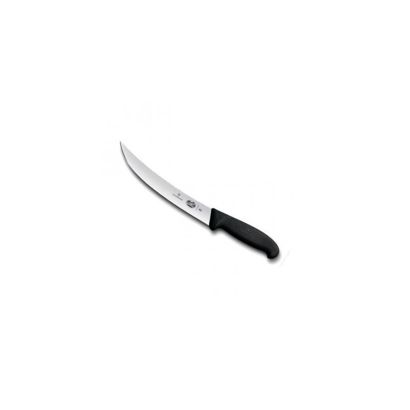Trancheur/Boucher courbe 25 cm manche Noir (Victorinox)disponible à la Maison Pollet de Toulouse