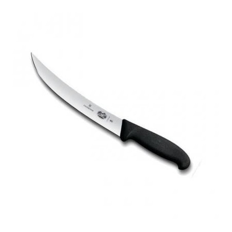 Trancheur/Boucher courbe 25 cm manche Noir (Victorinox)disponible à la Maison Pollet de Toulouse