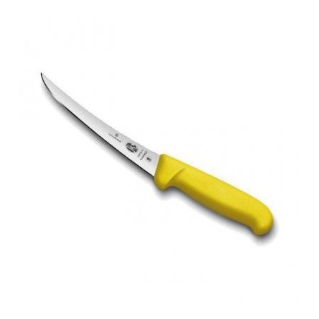 Désosseur lame courbe flexible 15 cm manche Jaune (Victorinox)disponible à la Maison Pollet de Toulouse