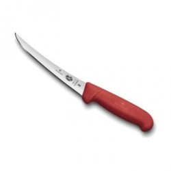 Désosseur lame courbe flexible 15 cm manche Rouge (Victorinox)disponible à la Maison Pollet de Toulouse