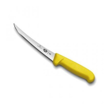 Désosseur lame courbe 15 cm manche Jaune (Victorinox)disponible à la Maison Pollet de Toulouse