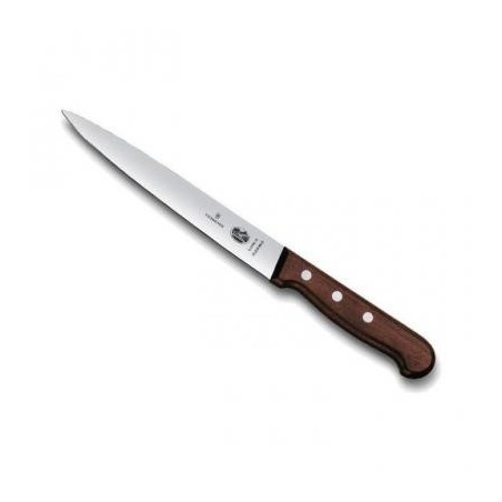 Chevalin/Filet de sole 18 cm manche bois Palissandre (Victorinox)disponible à la Maison Pollet de Toulouse