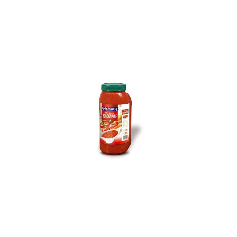 Sauce Base pour Bolognaise - 2,2 L (Louis Martin)disponible à la Maison Pollet de Toulouse