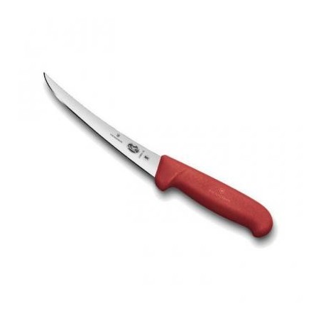 Désosseur lame courbe 15 cm manche Rouge (Victorinox)disponible à la Maison Pollet de Toulouse
