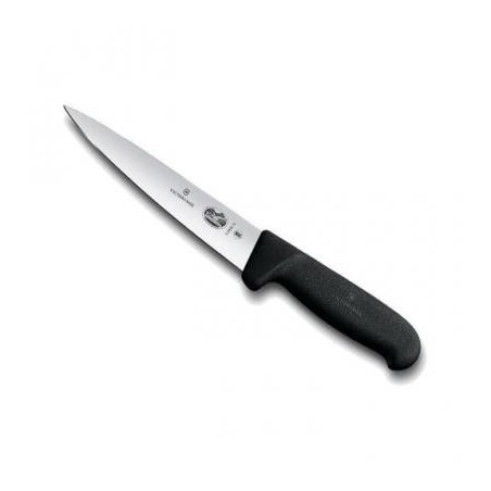 Désosseur lame droite 18 cm manche Noir (Victorinox)disponible à la Maison Pollet de Toulouse