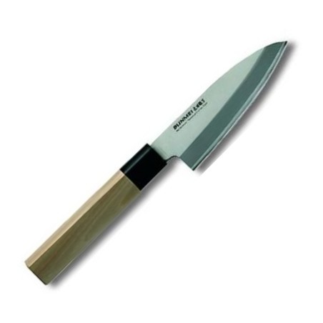 Boucher Deba 16.5 cm manche Bois (Yoshikin bunmei)disponible à la Maison Pollet de Toulouse