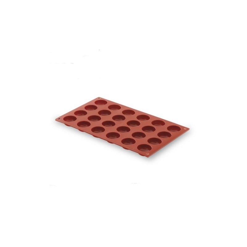 Moule en silicone Hémisphère 24 cavités - Ø 30x17 mmdisponible à la Maison Pollet de Toulouse