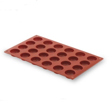 Moule en silicone Hémisphère 24 cavités - Ø 30x17 mmdisponible à la Maison Pollet de Toulouse