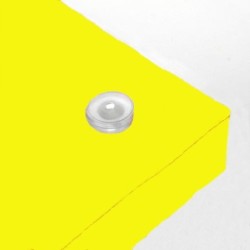 Planche poly HACCP 600x400x20 mm HD 500 sur patin - Jaunedisponible à la Maison Pollet de Toulouse