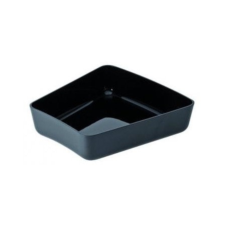 Plat Copolyester Noir 240x170x60 mm - Ravier coniquedisponible à la Maison Pollet de Toulouse