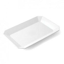 Plat Plexi blanc - 400x300x17 mm - Pans coupésdisponible à la Maison Pollet de Toulouse