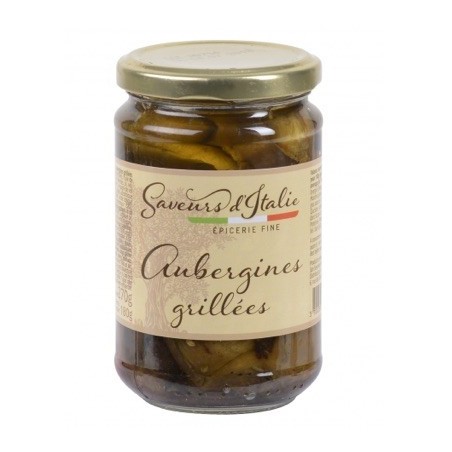 Aubergine grillée à l'huile - 340 g (Saveurs d'Italie)disponible à la Maison Pollet de Toulouse