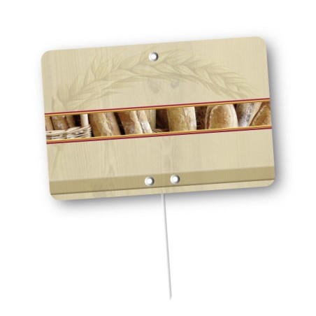 Etiquette : Fournil neutre - 7x10 cm (pique inox)disponible à la Maison Pollet de Toulouse