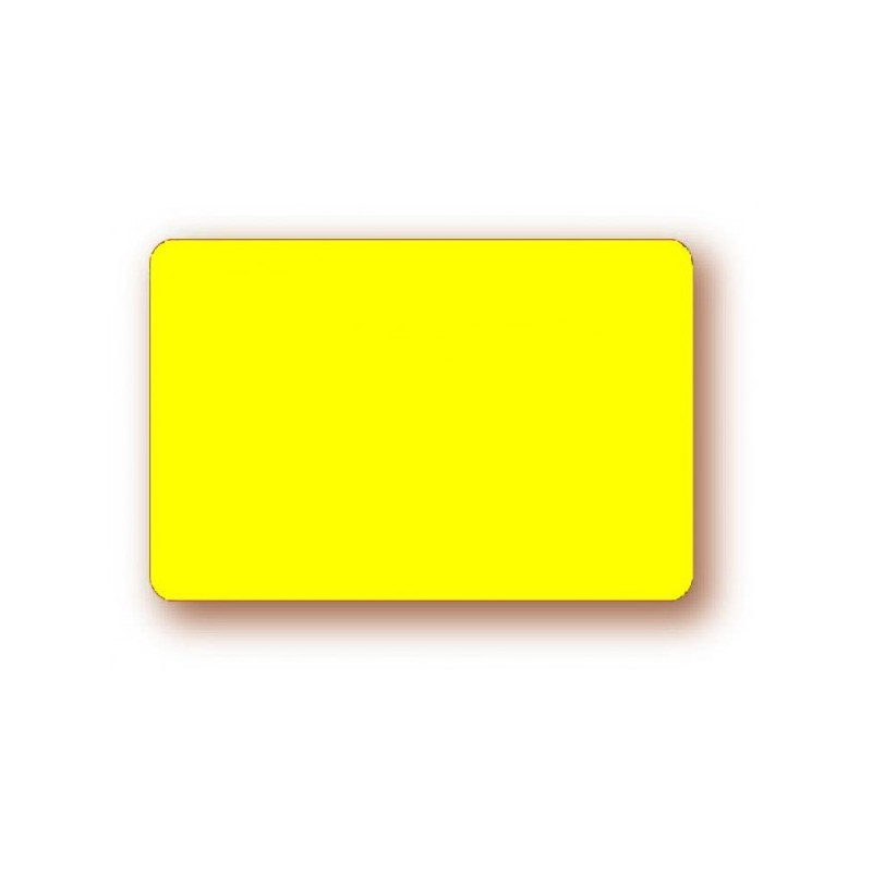 Etiquette : Fluo jaune - 4x6 cmdisponible à la Maison Pollet de Toulouse