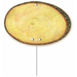 Etiquette : Rondin neutre - 6x9,5 cmdisponible à la Maison Pollet de Toulouse