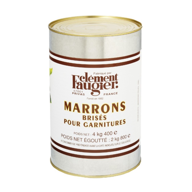Marrons Brisés au naturel - 5/1 - 2,8 kg (Clément Faugier)disponible à la Maison Pollet de Toulouse