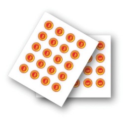 Pastilles adhésives logo AOP (x60)disponible à la Maison Pollet de Toulouse