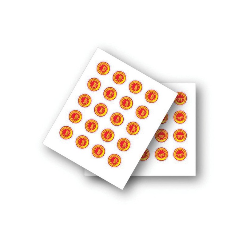 Pastilles adhésives logo AOP (x60)disponible à la Maison Pollet de Toulouse