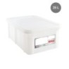 Bac & Couvercle HACCP PEHD Blanc 35 L - 600x400x230 mm (Gilac)disponible à la Maison Pollet de Toulouse