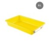 Bac Plat PEHD HACCP Jaune 8 L - 485x335x75 mm (Gilac)disponible à la Maison Pollet de Toulouse
