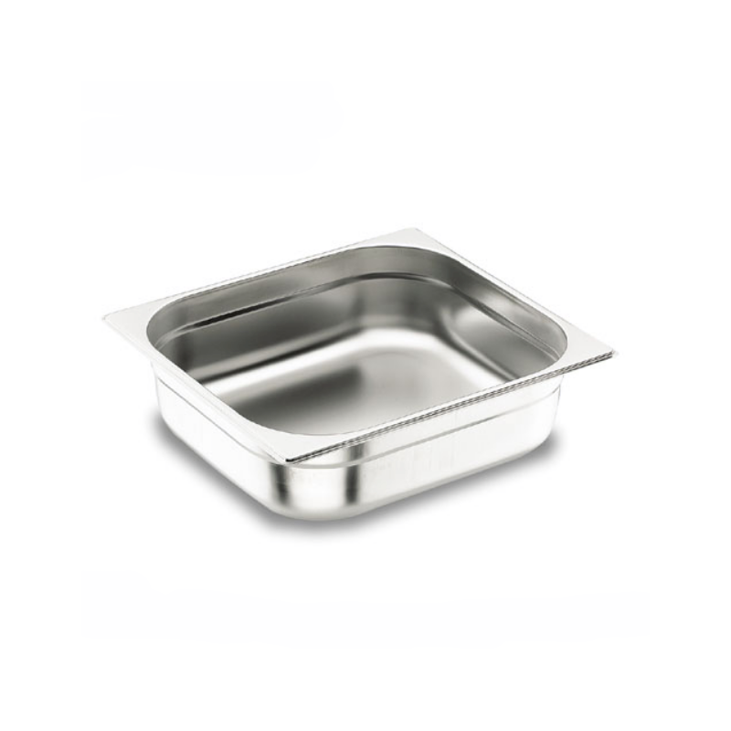Plat Inox 354x325x100 mm - Four Inox 18/10 - Gastronorm 2/3disponible à la Maison Pollet de Toulouse
