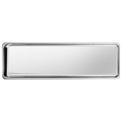 Plat Inox 820x260x20 mm - Vitrine Inox 18%disponible à la Maison Pollet de Toulouse