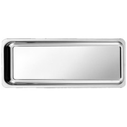 Plat Inox 550x220x20 mm - Vitrine Inox 18%disponible à la Maison Pollet de Toulouse