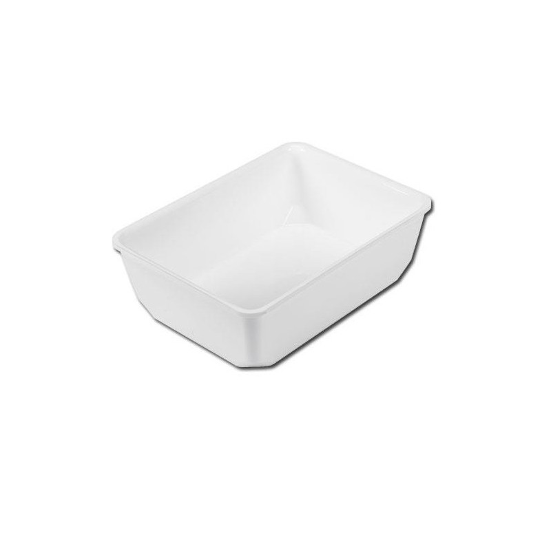 Plat Plexi blanc - 265x200x80 mm - Gastronorm 1/5disponible à la Maison Pollet de Toulouse