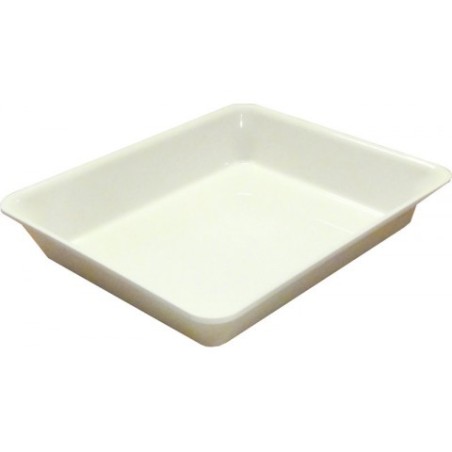 Plat Plexi blanc - 325x265x80 mm - Gastronorm 1/2disponible à la Maison Pollet de Toulouse