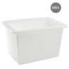 Bac Rectangulaire PEBD Blanc 500 L - 1250x965x775 mm (Gilac)disponible à la Maison Pollet de Toulouse