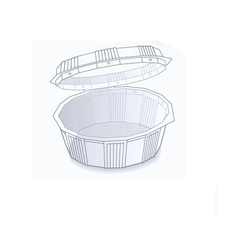 Barquette Fraîcheur MULTIPACK 500 g - 151x125x50 mm (x50)disponible à la Maison Pollet de Toulouse