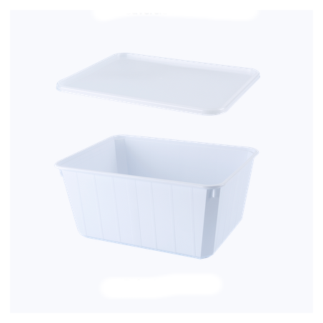 Super Caissette Blanche CartyBox 750 ml - 142x118x68 mmdisponible à la Maison Pollet de Toulouse