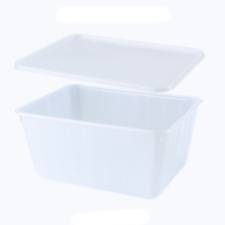 Super Caissette Blanche CartyBox 1350 ml - 172x134x85 mmdisponible à la Maison Pollet de Toulouse