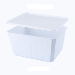 Super Caissette Blanche CartyBox 1800 ml - 187x146x92 mmdisponible à la Maison Pollet de Toulouse